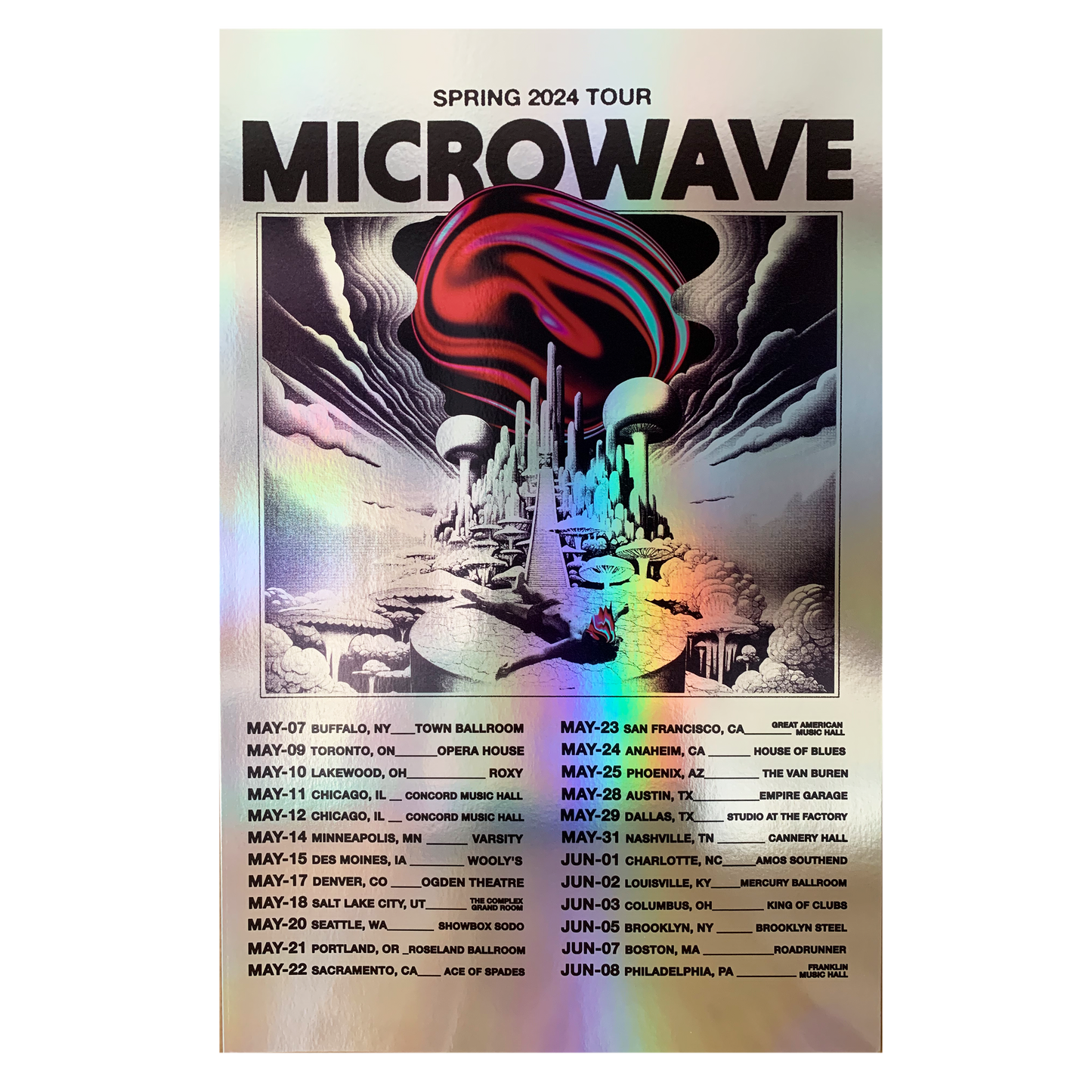 Spring 2024 Tour Poster