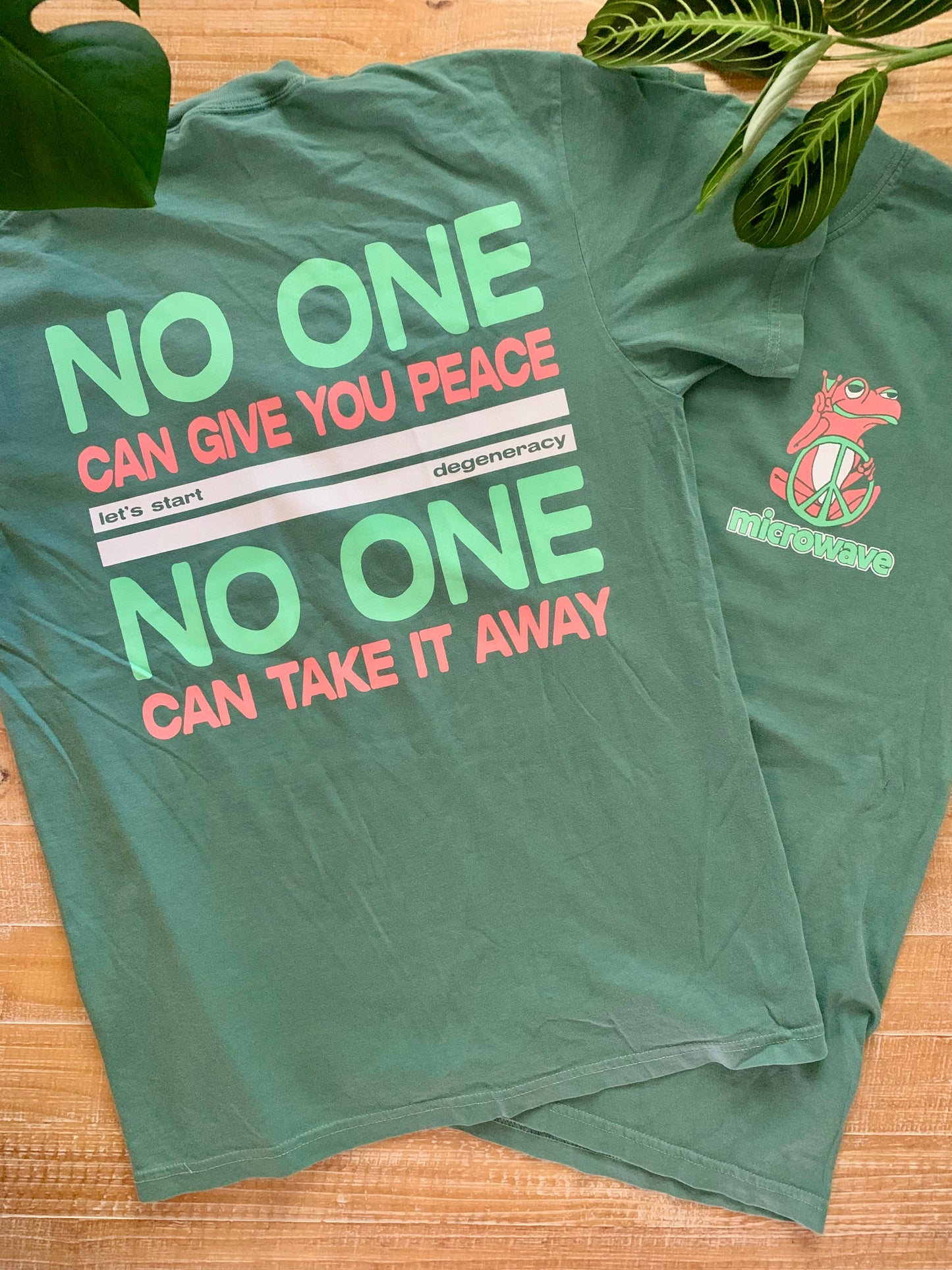 Peace Frog T Shirt