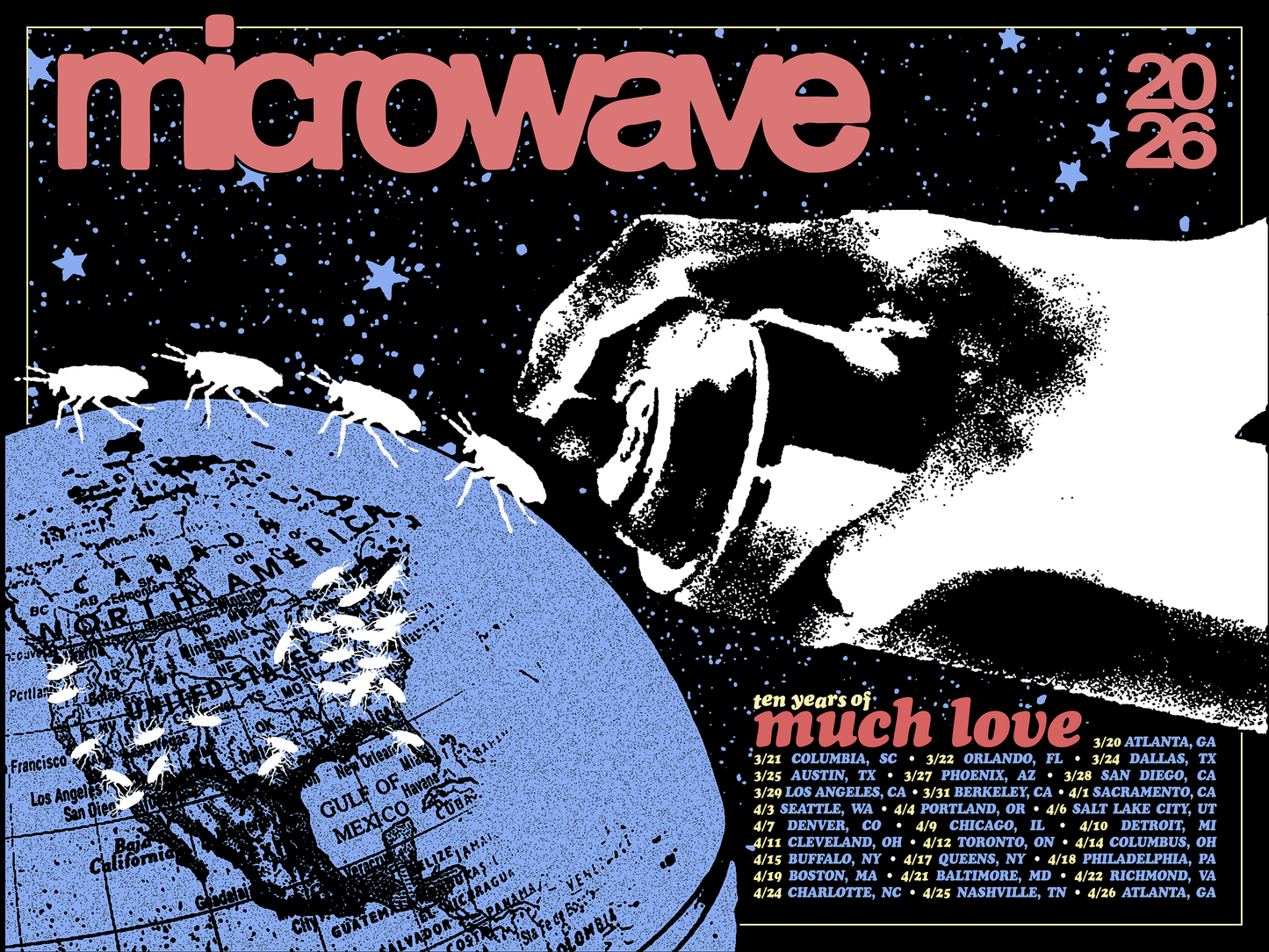 Much Love Anniversary Tour Poster