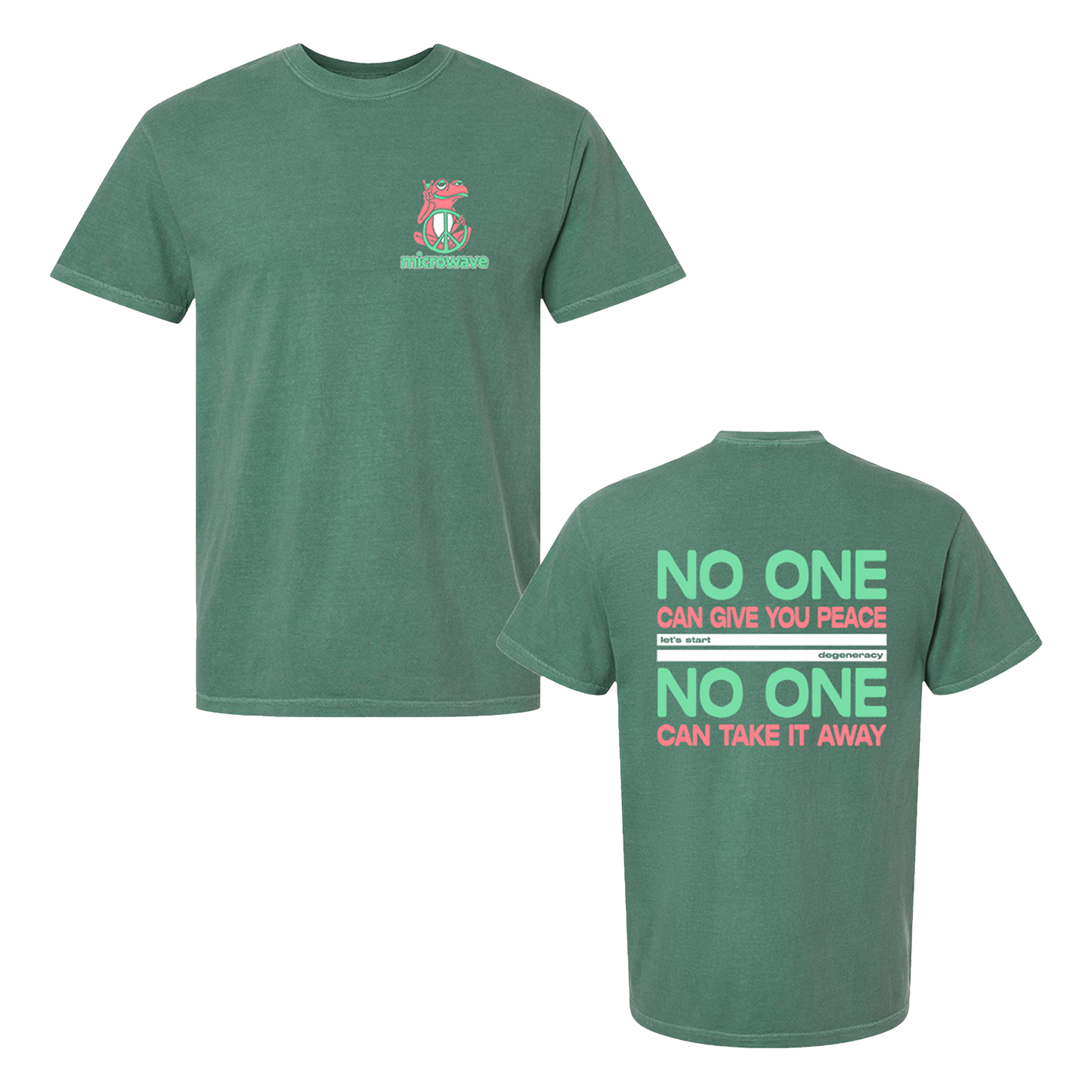 Peace Frog T Shirt